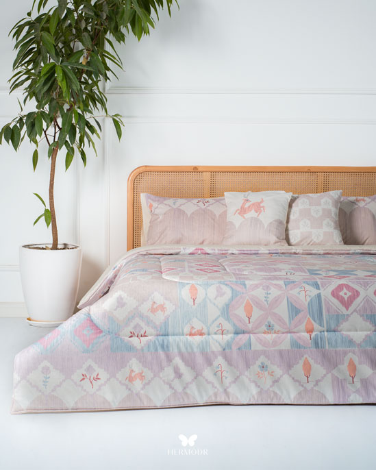 تصویر محصول روتختی مخمل ژاگارد  8 تکه ملحفه 180